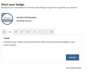 What is a LinkedIn digital badge?