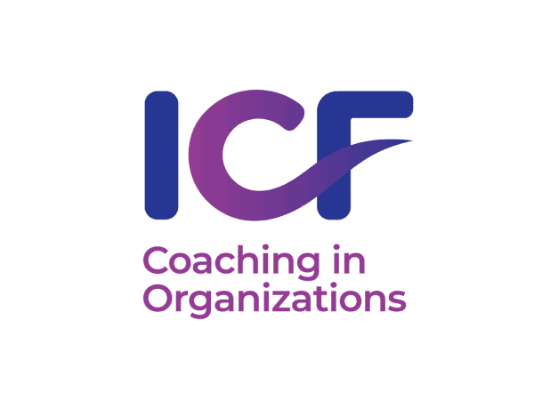 ICF Coaching in Organizations full-color stacked logo