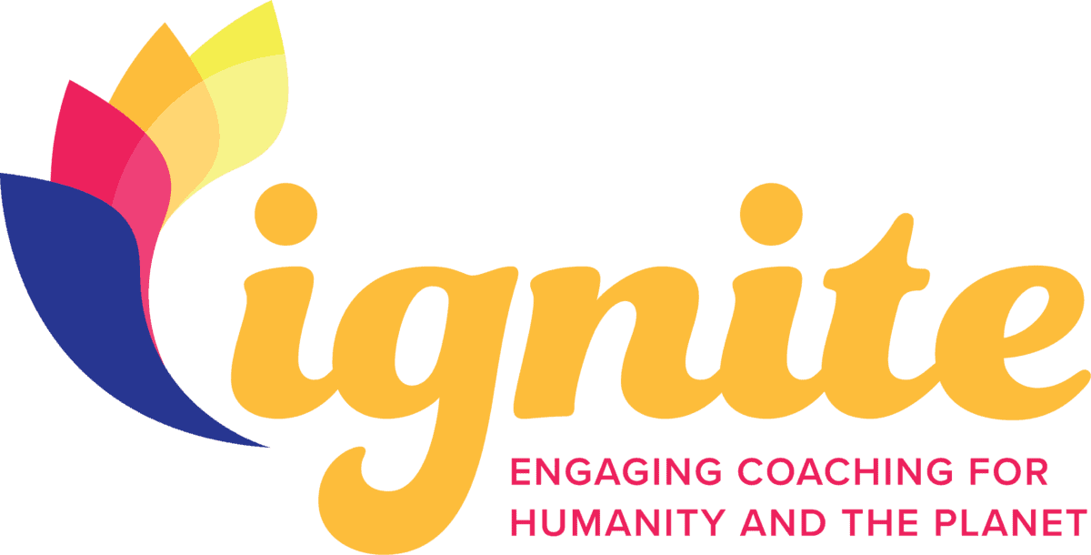 Ignite Logo engaging coaching for humanity and the plant