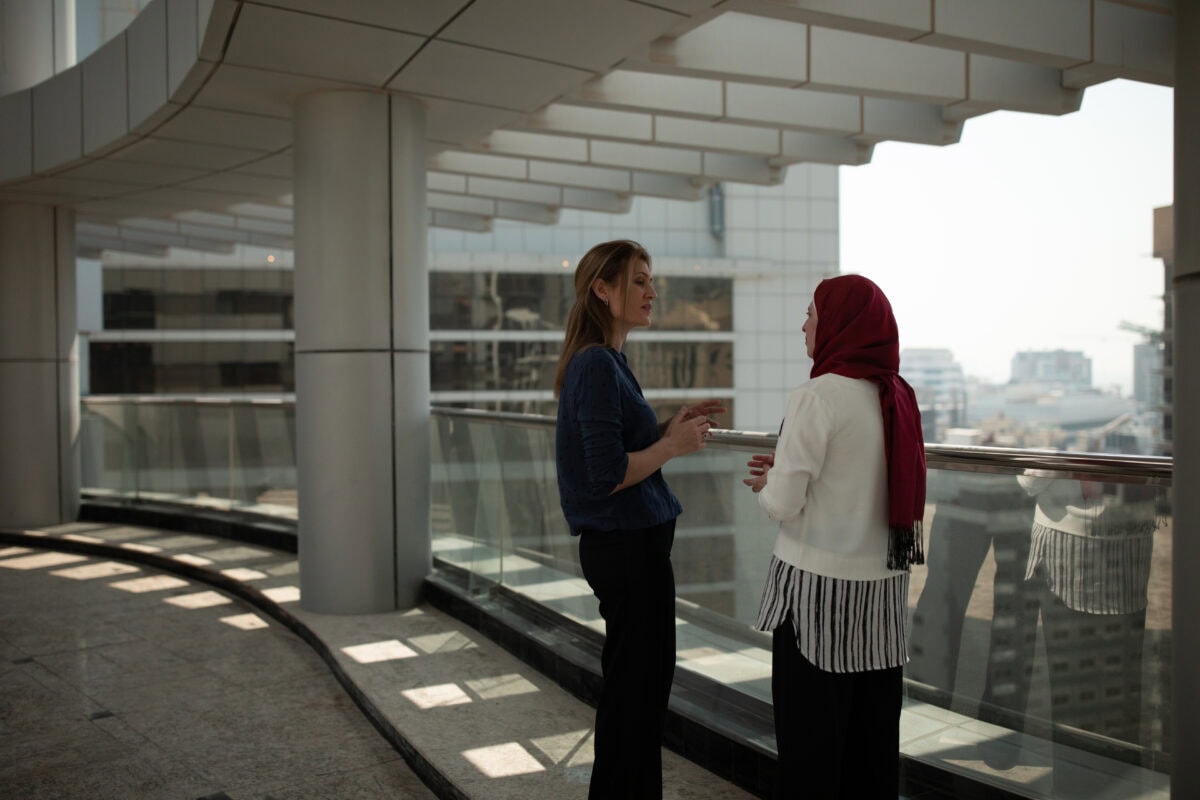 Professional coaching session focused on leadership enhancement and performance improvement.