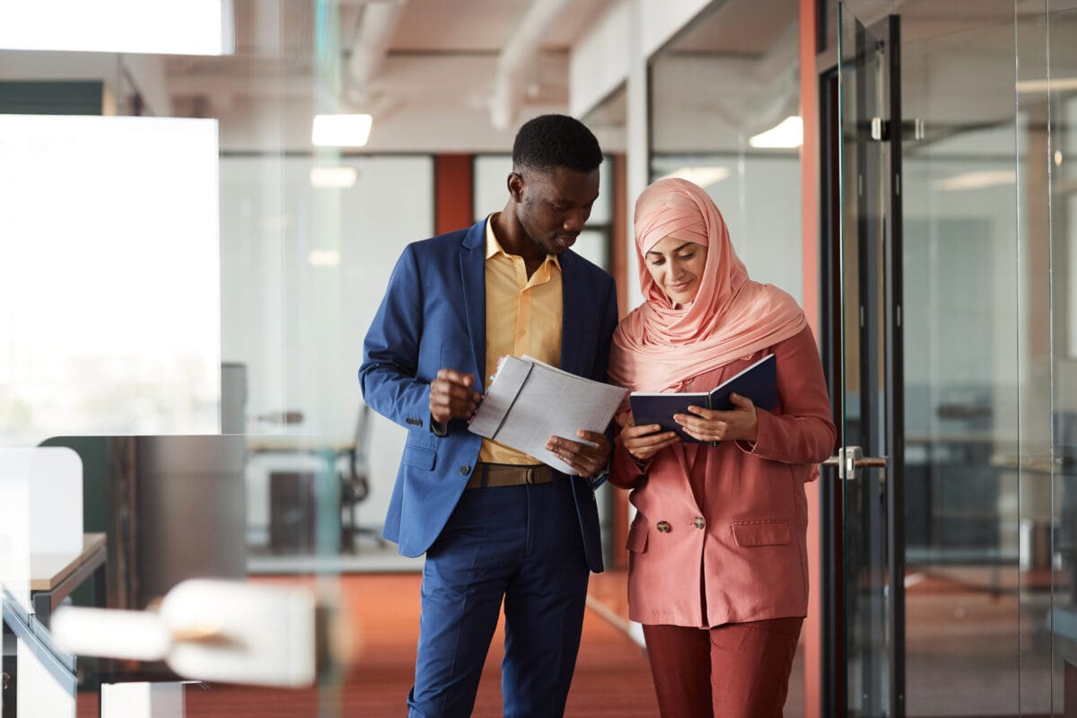 ICF Foundation volunteers engaging in community outreach.