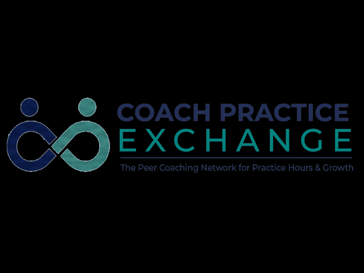 Coach Practice Exchange full color horizontal logo.